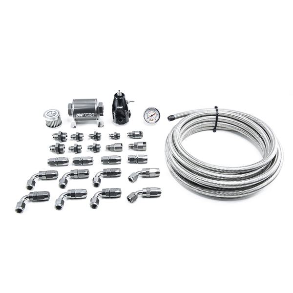 DeatschWerks 6-607 dw400 pump module return plumbing kit ss cpe