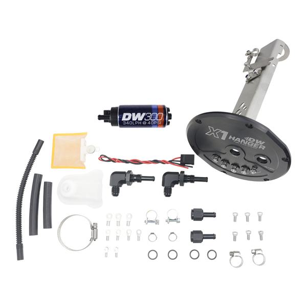 DeatschWerks 9-301-7020 fuel pump hanger w dw300 fuel pump