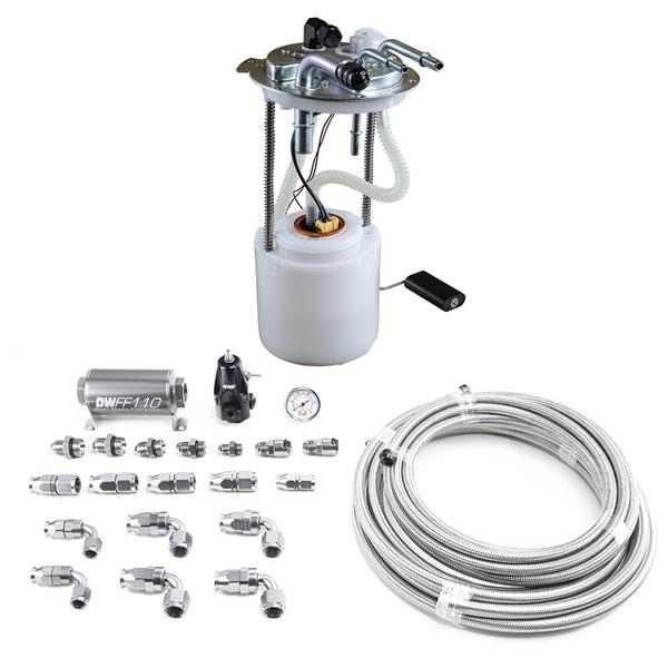 DeatschWerks 9-401-602-7015 dw400 fuel pump module with ptfe return kit