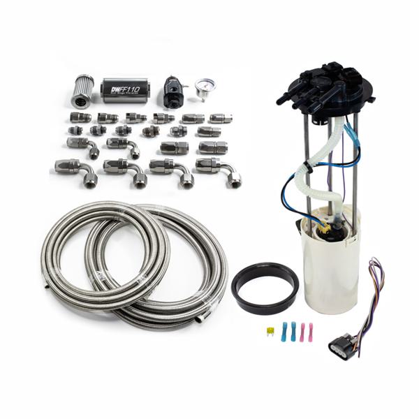 DeatschWerks 9-401-603-7010 dw400 fuel pump module with cpe return kit