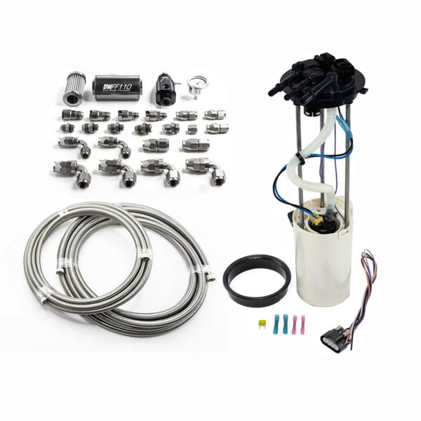 DeatschWerks 9-401-603-7011 dw400 fuel pump module with ptfe return kit