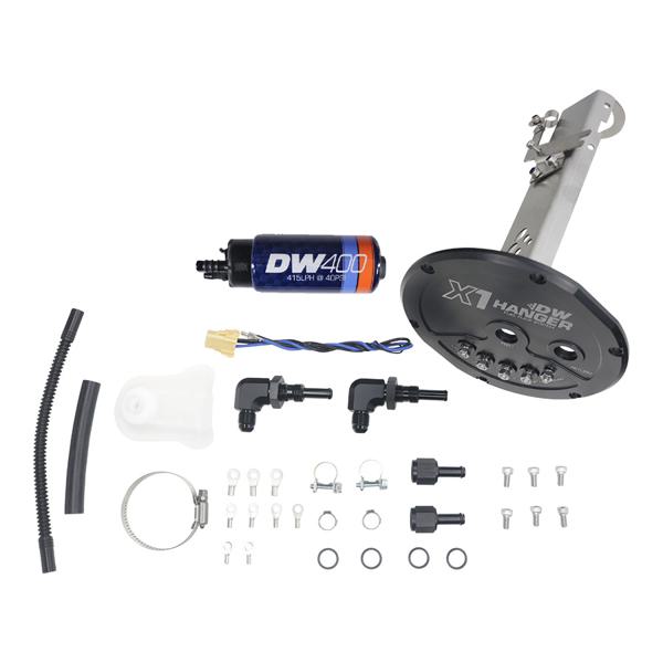 DeatschWerks 9-401-7020 fuel pump hanger w dw400 fuel pump