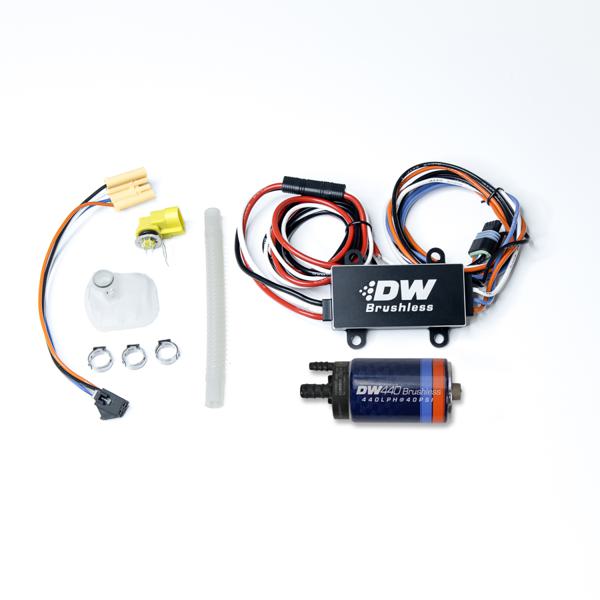 DeatschWerks 9-441-C102-0904 dw440 brushless fuel pump w 2 speed controller