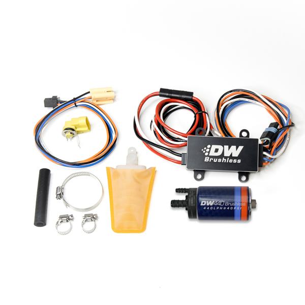 DeatschWerks 9-441-C102-0913 dw440 brushless fuel pump w 2 speed controller