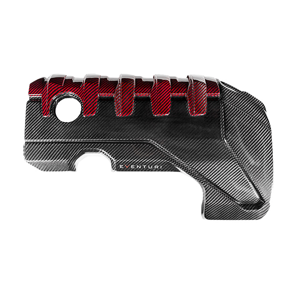 Eventuri Audi RS3 Gen 2 / TTRS 8S Black and Red Engine Cover
