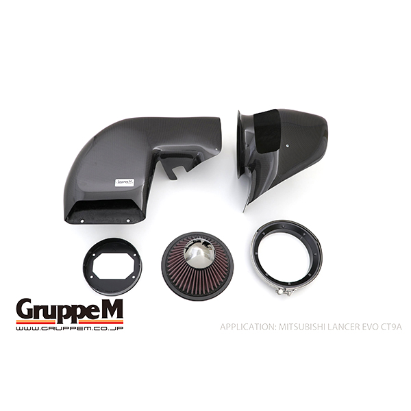 MITSUBISHI LANCER EVO 8 / 9 GRUPPE M CARBON RAM AIR INTAKE