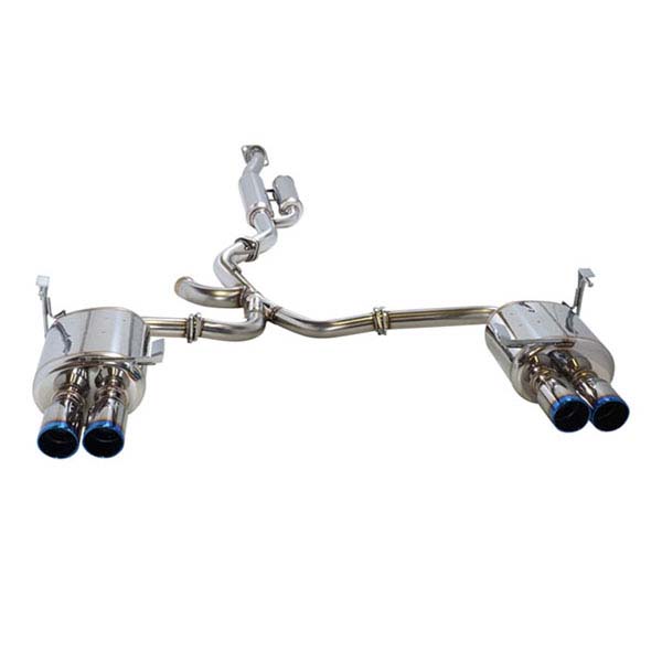 HKS Legamax Premium (Ti-Tips) Impreza GVF GVB (rear+center pipe)