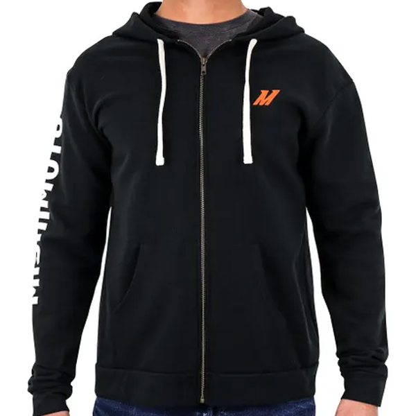 Mishimoto MMAPL-ZHOOD-EMBRBKXL Mishimoto Embroidered/Silk Screen Combo Zip-Up Hoodie