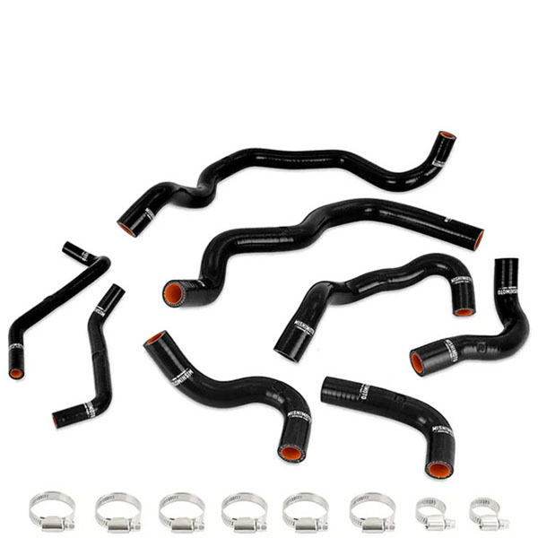 MISHIMOTO 16+ Infiniti Q50/Q60 3.0T Ancillary Coolant Hose Kit, Black