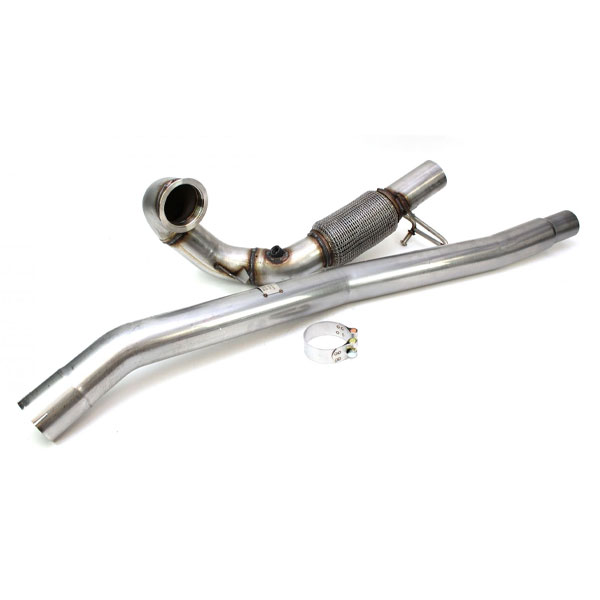 RacingLine Front Exhaust System with Decat pipe / Golf 7 R 2.0 TSI