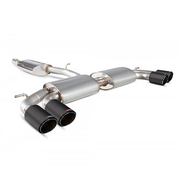 Scorpion SAU091CF Resonated GPF-back system with no valves