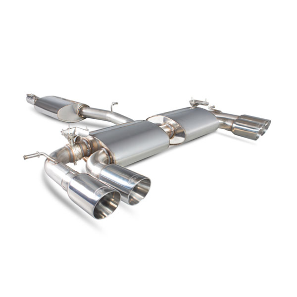 Scorpion SVW046D Resonated cat-back system with electronic valves