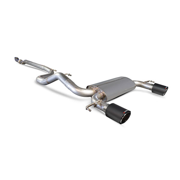 Scorpion SVXS064CF Non-resonated cat-back system